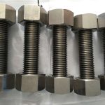 آلیاژ نیکل 400 en2.4360 میله کاملاً نخی با اتصال دهنده آجیل