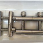 ansi 316ti / en 1.4571، 317l / en 1.4438 سری میله های قطعات از جنس استنلس استیل